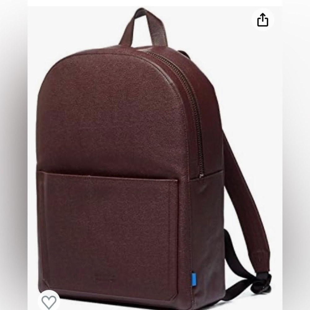 Uri Minkoff Micro Caviar Barrow Backpack brown brand new never used